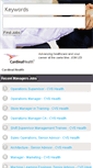 Mobile Screenshot of jobs4managers.com